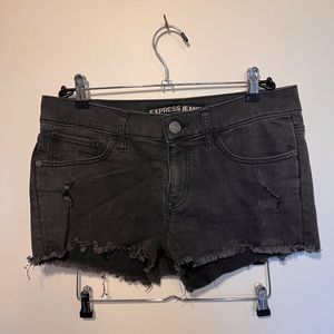 Express Jean Denim Shorts